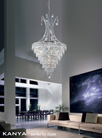 Kanya Crystal Ceiling Lights Diyas Modern Chandeliers Kanya Crystal Ceiling Lights Diyas Modern Chandeliers